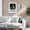 image:imageAmericanflat 8x10 Picture Frame with ShatterResistant Glass  Use as 5x7 Frame with Mat or Display 8x10 Photo Without Mat  Streamline Collection  Picture Frames for Tabletop and Wall  White  Shatterresistant glass wall or tabletop display with included easel sawtooth hangers included secure turntab backingWhite