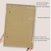 image:imageAmericanflat 8x10 Picture Frame with ShatterResistant Glass  Use as 5x7 Frame with Mat or Display 8x10 Photo Without Mat  Streamline Collection  Picture Frames for Tabletop and Wall  White  Shatterresistant glass wall or tabletop display with included easel sawtooth hangers included secure turntab backingGold