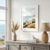 image:imageAmericanflat 8x10 Picture Frame with ShatterResistant Glass  Use as 5x7 Frame with Mat or Display 8x10 Photo Without Mat  Streamline Collection  Picture Frames for Tabletop and Wall  White  Shatterresistant glass wall or tabletop display with included easel sawtooth hangers included secure turntab backingWhite