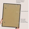 image:imageAmericanflat 8x10 Picture Frame with ShatterResistant Glass  Use as 5x7 Frame with Mat or Display 8x10 Photo Without Mat  Streamline Collection  Picture Frames for Tabletop and Wall  White  Shatterresistant glass wall or tabletop display with included easel sawtooth hangers included secure turntab backingBlack