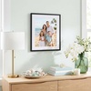 image:imageAmericanflat 8x10 Picture Frame with ShatterResistant Glass  Use as 5x7 Frame with Mat or Display 8x10 Photo Without Mat  Streamline Collection  Picture Frames for Tabletop and Wall  White  Shatterresistant glass wall or tabletop display with included easel sawtooth hangers included secure turntab backingBlack