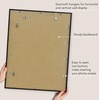 image:imageAmericanflat 8x10 Picture Frame with ShatterResistant Glass  Use as 5x7 Frame with Mat or Display 8x10 Photo Without Mat  Streamline Collection  Picture Frames for Tabletop and Wall  White  Shatterresistant glass wall or tabletop display with included easel sawtooth hangers included secure turntab backingBlack