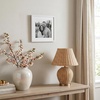 image:imageAmericanflat 8x10 Picture Frame with ShatterResistant Glass  Use as 5x7 Frame with Mat or Display 8x10 Photo Without Mat  Streamline Collection  Picture Frames for Tabletop and Wall  White  Shatterresistant glass wall or tabletop display with included easel sawtooth hangers included secure turntab backingWhite