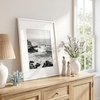 image:imageAmericanflat 8x10 Picture Frame with ShatterResistant Glass  Use as 5x7 Frame with Mat or Display 8x10 Photo Without Mat  Streamline Collection  Picture Frames for Tabletop and Wall  White  Shatterresistant glass wall or tabletop display with included easel sawtooth hangers included secure turntab backingWhite