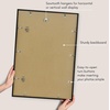 image:imageAmericanflat 8x10 Picture Frame with ShatterResistant Glass  Use as 5x7 Frame with Mat or Display 8x10 Photo Without Mat  Streamline Collection  Picture Frames for Tabletop and Wall  White  Shatterresistant glass wall or tabletop display with included easel sawtooth hangers included secure turntab backingBlack