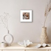image:imageAmericanflat 8x10 Picture Frame with ShatterResistant Glass  Use as 5x7 Frame with Mat or Display 8x10 Photo Without Mat  Streamline Collection  Picture Frames for Tabletop and Wall  White  Shatterresistant glass wall or tabletop display with included easel sawtooth hangers included secure turntab backingWhite