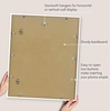 image:imageAmericanflat 8x10 Picture Frame with ShatterResistant Glass  Use as 5x7 Frame with Mat or Display 8x10 Photo Without Mat  Streamline Collection  Picture Frames for Tabletop and Wall  White  Shatterresistant glass wall or tabletop display with included easel sawtooth hangers included secure turntab backingWhite