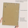 image:imageAmericanflat 8x10 Picture Frame with ShatterResistant Glass  Use as 5x7 Frame with Mat or Display 8x10 Photo Without Mat  Streamline Collection  Picture Frames for Tabletop and Wall  White  Shatterresistant glass wall or tabletop display with included easel sawtooth hangers included secure turntab backingWhite