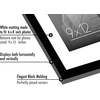 image:imageAmericanflat 8x10 Picture Frame with ShatterResistant Glass  Use as 5x7 Frame with Mat or Display 8x10 Photo Without Mat  Streamline Collection  Picture Frames for Tabletop and Wall  White  Shatterresistant glass wall or tabletop display with included easel sawtooth hangers included secure turntab backingBlack