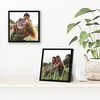 image:imageAmericanflat 8x10 Picture Frame with ShatterResistant Glass  Use as 5x7 Frame with Mat or Display 8x10 Photo Without Mat  Streamline Collection  Picture Frames for Tabletop and Wall  White  Shatterresistant glass wall or tabletop display with included easel sawtooth hangers included secure turntab backingBlack