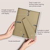 image:imageAmericanflat 8x10 Picture Frame with ShatterResistant Glass  Use as 5x7 Frame with Mat or Display 8x10 Photo Without Mat  Streamline Collection  Picture Frames for Tabletop and Wall  White  Shatterresistant glass wall or tabletop display with included easel sawtooth hangers included secure turntab backingWhite
