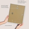 image:imageAmericanflat 8x10 Picture Frame with ShatterResistant Glass  Use as 5x7 Frame with Mat or Display 8x10 Photo Without Mat  Streamline Collection  Picture Frames for Tabletop and Wall  White  Shatterresistant glass wall or tabletop display with included easel sawtooth hangers included secure turntab backingWhite