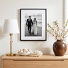 image:imageAmericanflat 8x10 Picture Frame with ShatterResistant Glass  Use as 5x7 Frame with Mat or Display 8x10 Photo Without Mat  Streamline Collection  Picture Frames for Tabletop and Wall  White  Shatterresistant glass wall or tabletop display with included easel sawtooth hangers included secure turntab backingBlack