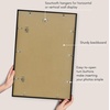image:imageAmericanflat 8x10 Picture Frame with ShatterResistant Glass  Use as 5x7 Frame with Mat or Display 8x10 Photo Without Mat  Streamline Collection  Picture Frames for Tabletop and Wall  White  Shatterresistant glass wall or tabletop display with included easel sawtooth hangers included secure turntab backingBlack