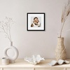 image:imageAmericanflat 8x10 Picture Frame with ShatterResistant Glass  Use as 5x7 Frame with Mat or Display 8x10 Photo Without Mat  Streamline Collection  Picture Frames for Tabletop and Wall  White  Shatterresistant glass wall or tabletop display with included easel sawtooth hangers included secure turntab backingBlack