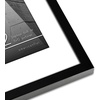image:imageAmericanflat 8x10 Picture Frame with ShatterResistant Glass  Use as 5x7 Frame with Mat or Display 8x10 Photo Without Mat  Streamline Collection  Picture Frames for Tabletop and Wall  White  Shatterresistant glass wall or tabletop display with included easel sawtooth hangers included secure turntab backingBlack