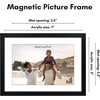 image:imageAmericanflat 8x12 Picture Frame with ShatterResistant Glass  Signature Collection  GalleryStyle Frames Made of Engineered Wood  Photo Frame for Tabletop and Wall Display  DriftwoodBlack