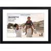 image:imageAmericanflat 8x12 Picture Frame with ShatterResistant Glass  Signature Collection  GalleryStyle Frames Made of Engineered Wood  Photo Frame for Tabletop and Wall Display  DriftwoodBlack