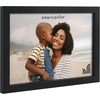 image:imageAmericanflat 8x12 Picture Frame with ShatterResistant Glass  Signature Collection  GalleryStyle Frames Made of Engineered Wood  Photo Frame for Tabletop and Wall Display  DriftwoodBlack