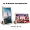 image:imageAmericanflat 8x12 Picture Frame with ShatterResistant Glass  Signature Collection  GalleryStyle Frames Made of Engineered Wood  Photo Frame for Tabletop and Wall Display  DriftwoodDriftwood