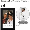 image:imageAmericanflat 8x12 Picture Frame with ShatterResistant Glass  Signature Collection  GalleryStyle Frames Made of Engineered Wood  Photo Frame for Tabletop and Wall Display  DriftwoodBlack