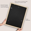 image:imageAmericanflat 8x8 Picture Frame  Matted to 5x5  Engineered Wood  White  Shatterresistant glass wall or tabletop display with included easel sawtooth hangers included secure turntab backingNatural Oak