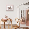 image:imageAmericanflat 8x8 Picture Frame  Matted to 5x5  Engineered Wood  White  Shatterresistant glass wall or tabletop display with included easel sawtooth hangers included secure turntab backingPink