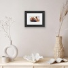 image:imageAmericanflat 8x8 Picture Frame  Matted to 5x5  Engineered Wood  White  Shatterresistant glass wall or tabletop display with included easel sawtooth hangers included secure turntab backingBlack