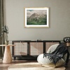image:imageAmericanflat 8x8 Picture Frame  Matted to 5x5  Engineered Wood  White  Shatterresistant glass wall or tabletop display with included easel sawtooth hangers included secure turntab backingGold