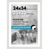 image:imageAmericanflat 8x8 Picture Frame  Matted to 5x5  Engineered Wood  White  Shatterresistant glass wall or tabletop display with included easel sawtooth hangers included secure turntab backingWhite