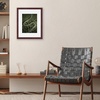 image:imageAmericanflat 8x8 Picture Frame  Matted to 5x5  Engineered Wood  White  Shatterresistant glass wall or tabletop display with included easel sawtooth hangers included secure turntab backingMahogany