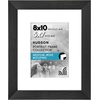 image:imageAmericanflat 8x8 Picture Frame  Matted to 5x5  Engineered Wood  White  Shatterresistant glass wall or tabletop display with included easel sawtooth hangers included secure turntab backingBlack