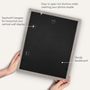 image:imageAmericanflat 8x8 Picture Frame  Matted to 5x5  Engineered Wood  White  Shatterresistant glass wall or tabletop display with included easel sawtooth hangers included secure turntab backingGrey Wood
