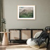 image:imageAmericanflat 8x8 Picture Frame  Matted to 5x5  Engineered Wood  White  Shatterresistant glass wall or tabletop display with included easel sawtooth hangers included secure turntab backingNatural Oak