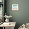 image:imageAmericanflat 8x8 Picture Frame  Matted to 5x5  Engineered Wood  White  Shatterresistant glass wall or tabletop display with included easel sawtooth hangers included secure turntab backingGold