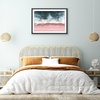 image:imageAmericanflat 8x8 Picture Frame  Matted to 5x5  Engineered Wood  White  Shatterresistant glass wall or tabletop display with included easel sawtooth hangers included secure turntab backingBlack