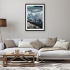 image:imageAmericanflat 8x8 Picture Frame  Matted to 5x5  Engineered Wood  White  Shatterresistant glass wall or tabletop display with included easel sawtooth hangers included secure turntab backingBlack