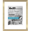 image:imageAmericanflat 8x8 Picture Frame  Matted to 5x5  Engineered Wood  White  Shatterresistant glass wall or tabletop display with included easel sawtooth hangers included secure turntab backingGold