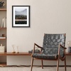 image:imageAmericanflat 8x8 Picture Frame  Matted to 5x5  Engineered Wood  White  Shatterresistant glass wall or tabletop display with included easel sawtooth hangers included secure turntab backingBlack