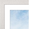 image:imageAmericanflat 8x8 Picture Frame  Matted to 5x5  Engineered Wood  White  Shatterresistant glass wall or tabletop display with included easel sawtooth hangers included secure turntab backingWhite