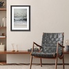 image:imageAmericanflat 8x8 Picture Frame  Matted to 5x5  Engineered Wood  White  Shatterresistant glass wall or tabletop display with included easel sawtooth hangers included secure turntab backingBlack