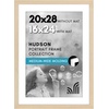 image:imageAmericanflat 8x8 Picture Frame  Matted to 5x5  Engineered Wood  White  Shatterresistant glass wall or tabletop display with included easel sawtooth hangers included secure turntab backingNatural Oak