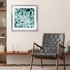 image:imageAmericanflat 8x8 Picture Frame  Matted to 5x5  Engineered Wood  White  Shatterresistant glass wall or tabletop display with included easel sawtooth hangers included secure turntab backingSilver