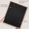 image:imageAmericanflat 8x8 Picture Frame  Matted to 5x5  Engineered Wood  White  Shatterresistant glass wall or tabletop display with included easel sawtooth hangers included secure turntab backingMahogany