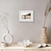 image:imageAmericanflat 8x8 Picture Frame  Matted to 5x5  Engineered Wood  White  Shatterresistant glass wall or tabletop display with included easel sawtooth hangers included secure turntab backingWhite