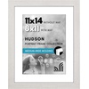 image:imageAmericanflat 8x8 Picture Frame  Matted to 5x5  Engineered Wood  White  Shatterresistant glass wall or tabletop display with included easel sawtooth hangers included secure turntab backingWhite