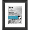 image:imageAmericanflat 8x8 Picture Frame  Matted to 5x5  Engineered Wood  White  Shatterresistant glass wall or tabletop display with included easel sawtooth hangers included secure turntab backingBlack