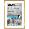 image:imageAmericanflat 8x8 Picture Frame  Matted to 5x5  Engineered Wood  White  Shatterresistant glass wall or tabletop display with included easel sawtooth hangers included secure turntab backingGold