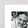 image:imageAmericanflat 8x8 Picture Frame  Matted to 5x5  Engineered Wood  White  Shatterresistant glass wall or tabletop display with included easel sawtooth hangers included secure turntab backingWhite