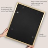 image:imageAmericanflat 8x8 Picture Frame  Matted to 5x5  Engineered Wood  White  Shatterresistant glass wall or tabletop display with included easel sawtooth hangers included secure turntab backingGold